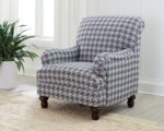 Gwen Recessed Arms Accent Chair Blue 903093 by Coaster Furniture 7