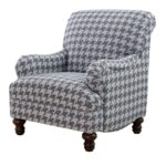 Gwen Recessed Arms Accent Chair Blue 903093 by Coaster Furniture 8