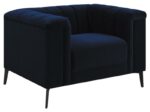 Chalet Tuxedo Arm Chair Blue 509213 by Coaster Furniture 13