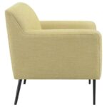 Sally Upholstered Track Arms Accent Chair Lemon 905639 by Coaster Furniture 18