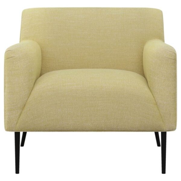 Sally Upholstered Track Arms Accent Chair Lemon 905639 by Coaster Furniture 13