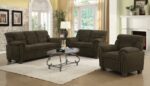 Clemintine Upholstered Chair with Nailhead Trim Brown 506573 by Coaster Furniture Accent Chairs Mobilia Cleopatra 15 Clemintine Upholstered Chair with Nailhead Trim Brown 506573 by Coaster Furniture 15