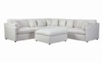 Hobson Cushion Back Armless Chair Off-White 551451 by Coaster Furniture 20