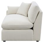Hobson Sloped Track Arms LAF Chair Off-White 551454LAF by Coaster Furniture Sectional Sofas Mobilia Cleopatra 16 Hobson Sloped Track Arms LAF Chair Off-White 551454LAF by Coaster Furniture 16