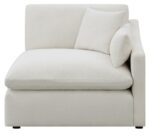 Hobson Sloped Track Arms RAF Chair Off-White 551454RAF by Coaster Furniture 9