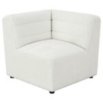 Sunny Upholstered Corner Natural 551622 by Coaster Furniture Sectional Sofas Mobilia Cleopatra 36 Sunny Upholstered Corner Natural 551622 by Coaster Furniture 36