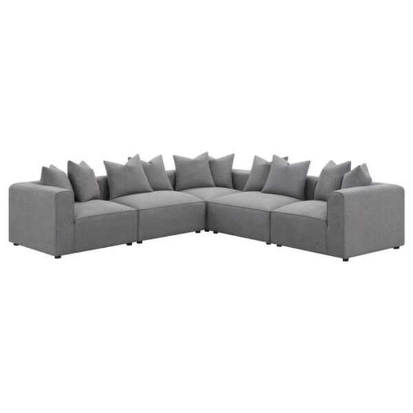 Jennifer Tight Seat Armless Chair Gray 551594 by Coaster Furniture 28