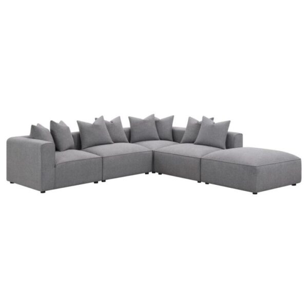 Jennifer Tight Seat Armless Chair Gray 551594 by Coaster Furniture 29
