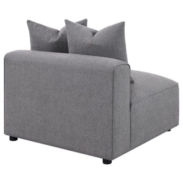 Jennifer Tight Seat Armless Chair Gray 551594 by Coaster Furniture 36