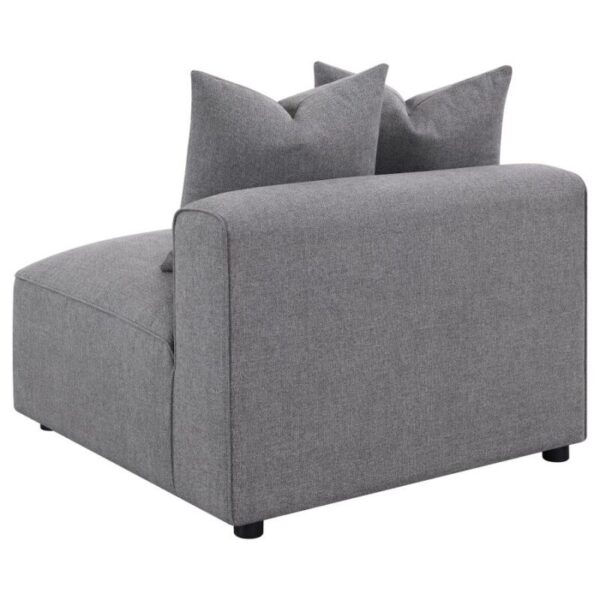 Jennifer Tight Seat Armless Chair Gray 551594 by Coaster Furniture 37