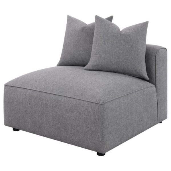Jennifer Tight Seat Armless Chair Gray 551594 by Coaster Furniture 39