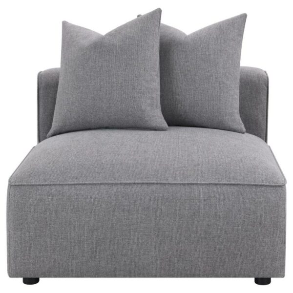 Jennifer Tight Seat Armless Chair Gray 551594 by Coaster Furniture 40