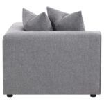 Jennifer Tight Seat Corner Chair Gray 551595 by Coaster Furniture Sectional Sofas Mobilia Cleopatra 38 Jennifer Tight Seat Corner Chair Gray 551595 by Coaster Furniture 38