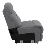 Armless Chair 600370AC by Coaster Furniture Sectional Sofas Mobilia Cleopatra 22 Armless Chair 600370AC by Coaster Furniture 22