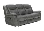 Conrad Upholstered Motion Sofa Cool Grey 650354 by Coaster Furniture 27