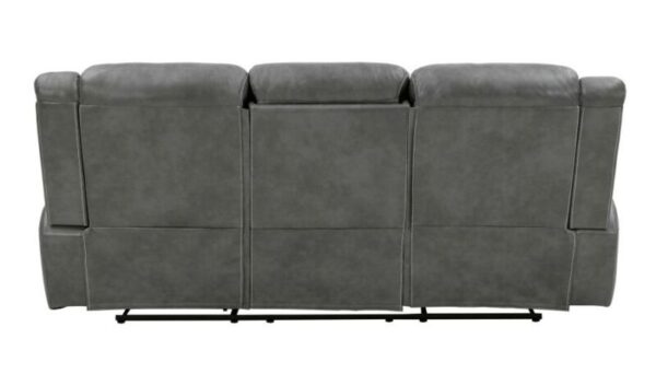 Conrad Upholstered Motion Sofa Cool Grey 650354 by Coaster Furniture 22
