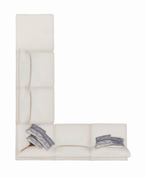 Serene upholstered rectangular ottoman beige 551323 by coaster furniture 13