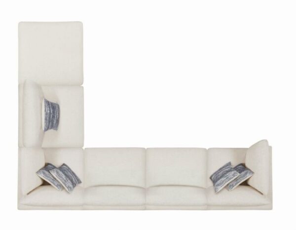 Serene upholstered rectangular ottoman beige 551323 by coaster furniture 14