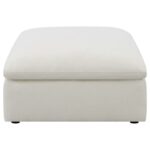 Hobson cushion seat ottoman off-white 551453 by coaster furniture Luxury Living Room Furniture Mobilia Cleopatra 17 Hobson cushion seat ottoman off-white 551453 by coaster furniture 17