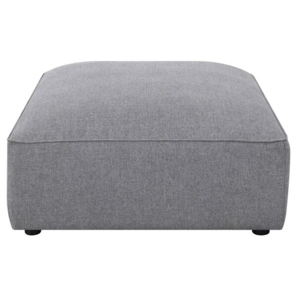 Jennifer square upholstered ottoman grey 551596 by coaster furniture 14
