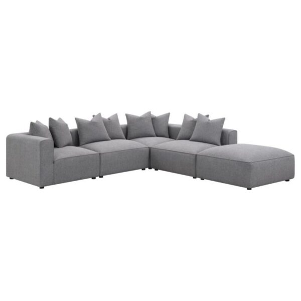 Jennifer square upholstered ottoman grey 551596 by coaster furniture 19