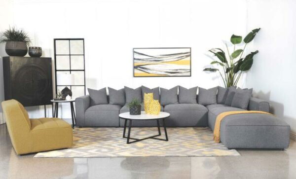Jennifer square upholstered ottoman grey 551596 by coaster furniture 22