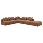Jennifer upholstered ottoman terracotta 551593 by coaster furniture 26