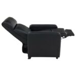 Toohey Home Theater Push Back Recliner Black 600181 by Coaster Furniture 40