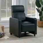 Toohey Home Theater Push Back Recliner Black 600181 by Coaster Furniture 42