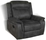 Lawrence Upholstered Tufted Back Glider Recliner 603506 by Coaster Furniture 18