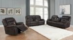 Greer Upholstered Tufted Back Glider Recliner 651356 by Coaster Furniture 20