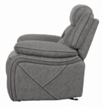Higgins Overstuffed Upholstered Glider Recliner Grey 602263 by Coaster Furniture Luxury Living Room Furniture Mobilia Cleopatra 23 Higgins Overstuffed Upholstered Glider Recliner Grey 602263 by Coaster Furniture 23