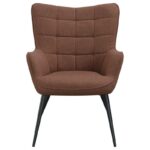 Upholstered Flared Arms Accent Chair with Grid Tufted 909468 by Coaster Furniture Accent Chairs Mobilia Cleopatra 25 Upholstered Flared Arms Accent Chair with Grid Tufted 909468 by Coaster Furniture 25