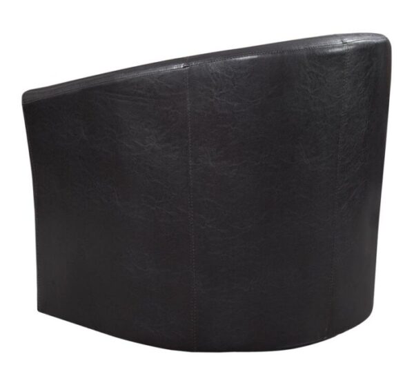 Upholstery Sloped Arm Accent Swivel Chair Dark Brown 902098 by Coaster Furniture 17