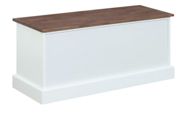 3-drawer Storage Bench Weathered Brown and White 911196 by Coaster Furniture 12