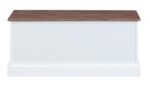 3-drawer Storage Bench Weathered Brown and White 911196 by Coaster Furniture 21