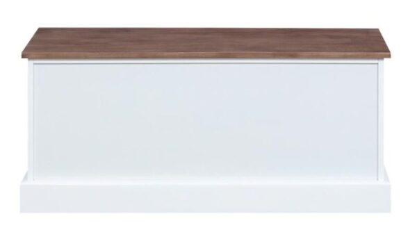 3-drawer Storage Bench Weathered Brown and White 911196 by Coaster Furniture 13