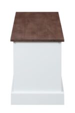 3-drawer Storage Bench Weathered Brown and White 911196 by Coaster Furniture 22