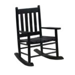 Slat Back Youth Rocking Chair Black 609451 by Coaster Furniture 8
