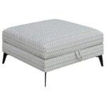 Clint upholstered ottoman with tapered legs multi-color 509807 by coaster furniture Benches and Ottomans Mobilia Cleopatra 15 Clint upholstered ottoman with tapered legs multi-color 509807 by coaster furniture 15