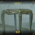 Handmade Champagne Amora End Table 10
