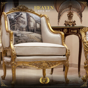 Handmade Haven Gray Beige Chair
