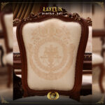 Handmade Lotus Brown Side Chair 13