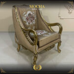 Handmade Champagne Mocha Chair 9