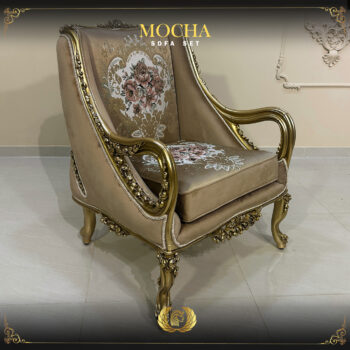 Handmade Champagne Mocha Chair