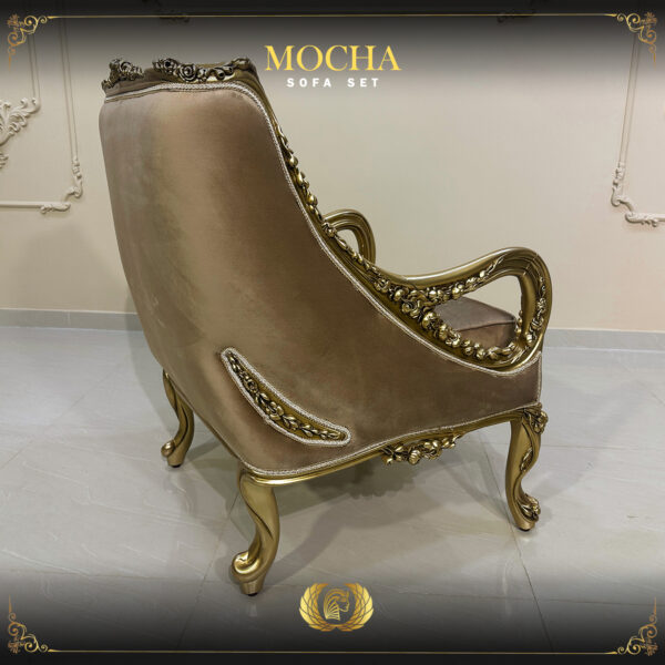 Handmade Champagne Mocha Chair 7