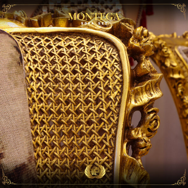 Handmade Montega Gold Chair 1 8