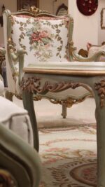 Handmade 4Pcs- Caval White Sofa Set - Image 11