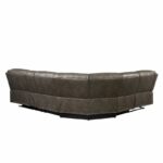 Taupe Leather Tavin Motion Sectional Sofa 52540 by ACME Luxury Living Room Furniture Mobilia Cleopatra 18 Taupe Leather Tavin Motion Sectional Sofa 52540 by ACME 18