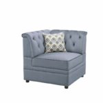 Gray Velvet Bois II Modular – Wedge By ACME Luxury Living Room Furniture Mobilia Cleopatra 17 Gray Velvet Bois II Modular – Wedge By ACME 17